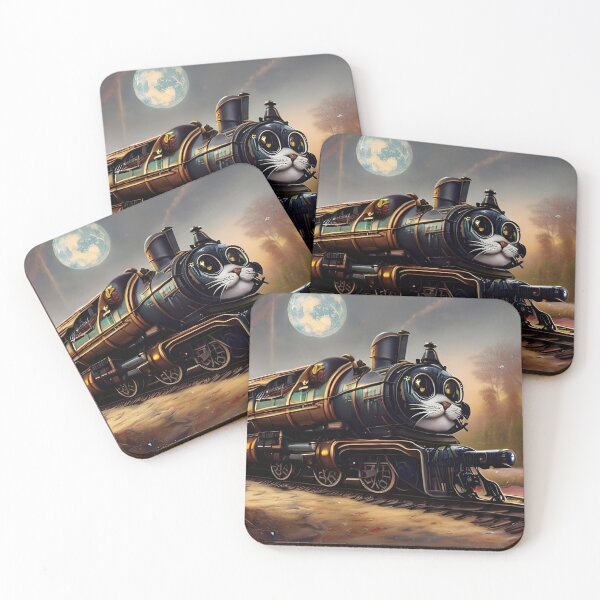 Item preview, TomTom the Cat Locomotive designed and sold by Catagraphic.