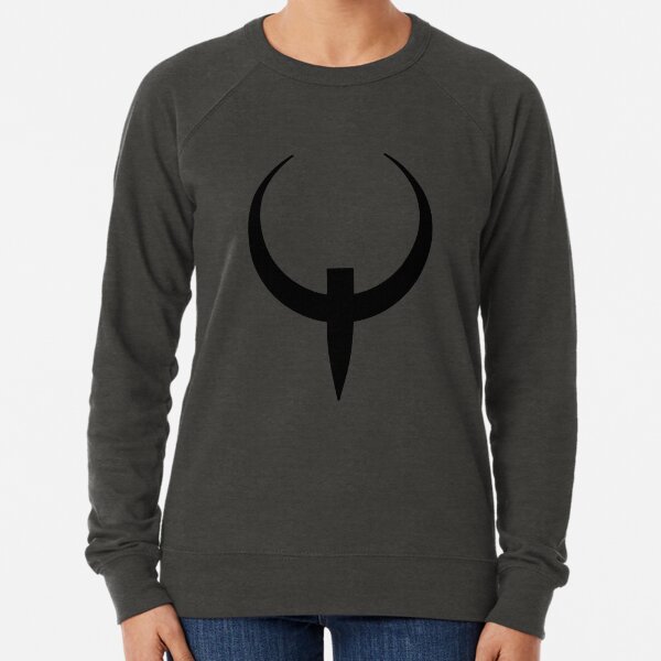 Q Cross (in black) Lightweight Sweatshirt