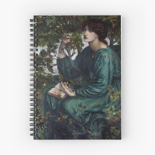 Item preview, The Day Dream | Dante Gabriel Rossetti | 1880 Pre-Raphaelite Art designed and sold by CJET.
