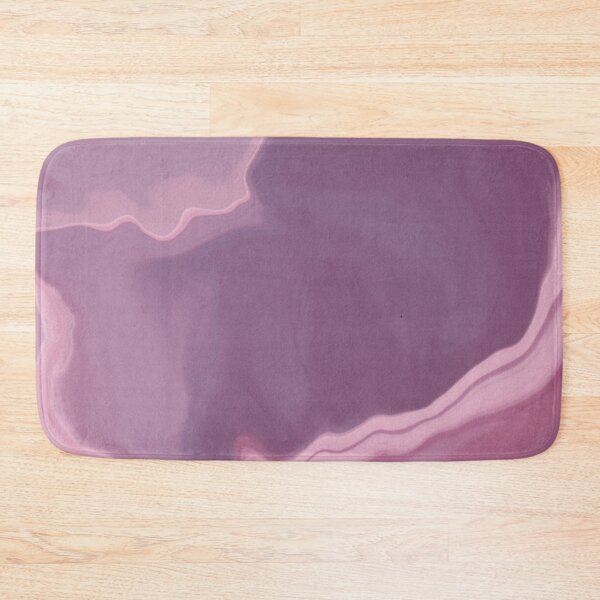 Item preview, Plum Pink Easy DIY Marble Abstract Acrylic Paint Art designed and sold by Skinpedia.
