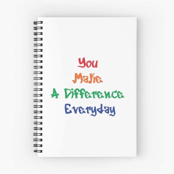 Item preview, You Make A Difference Everyday designed and sold by QasimShah.