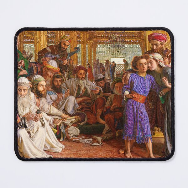 Item preview, The Finding of the Saviour in the Temple | William Holman Hunt | 1855 Pre-Raphaelite Art designed and sold by CJET.