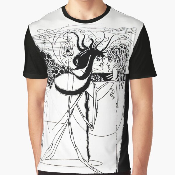 Item preview, HD. I kissed your mouth; from Salomé, by Aubrey Beardsley (1893) designed and sold by MINDTHECHERRY.