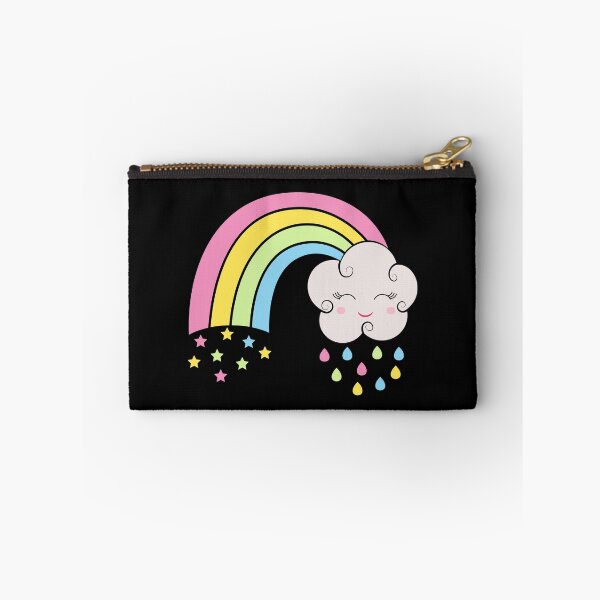 Item preview, Kawaii Rainbow with Cloud - Cute Kawaii designed and sold by ReesDesigns.