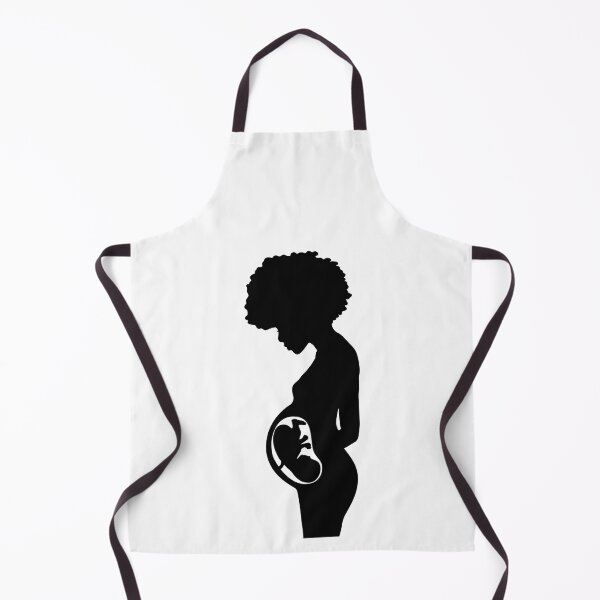 Aperçu de l'œuvre Femme enceinte noire créée et vendue par Rosaliartbook.
