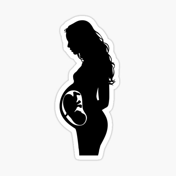 Item preview, Pregnant woman designed and sold by Rosaliartbook.
