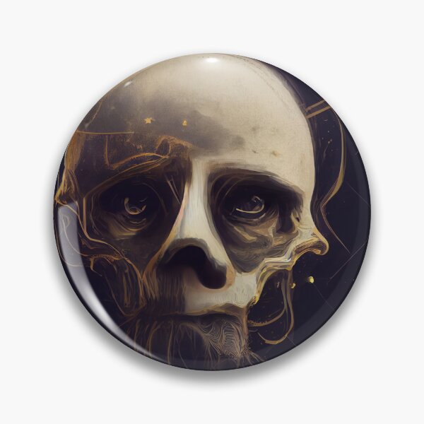 Item preview, Leonardo Skull Design designed and sold by SikoticVinyl.