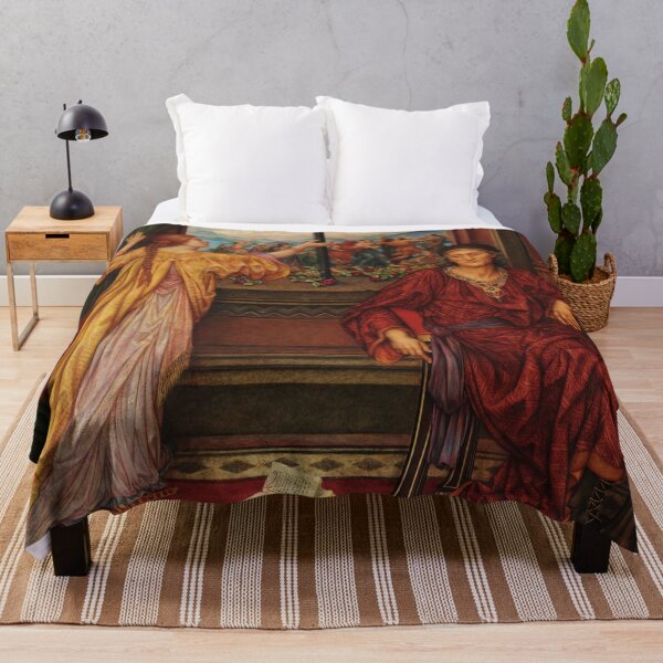 Item preview, The Gilded Cage | Evelyn de Morgan | 1919 Pre-Raphaelite Art designed and sold by CJET.