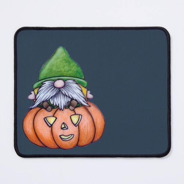 Item preview, Gnome on Happy Pumpkin designed and sold by SarahCD13.