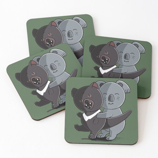 Item preview, koala y taz designed and sold by tryinart.
