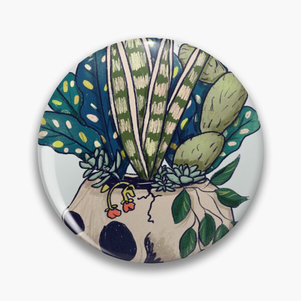 Item preview, Plants Growing from a Skull designed and sold by ChloesNook.