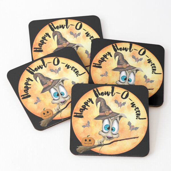 Item preview, Happy Howl-O-ween! designed and sold by MonkeyTales.