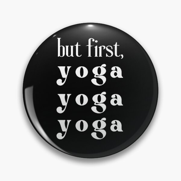 Item preview, okay but first yoga cartoon, yoga tank, yoga tank top, yoga muscle tank designed and sold by Trucker10.