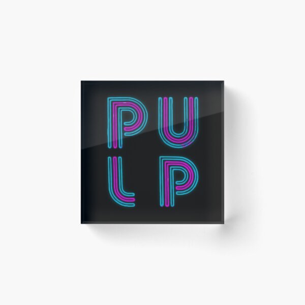 Item preview, Pulp - Neon Logo designed and sold by RadioDesigns.