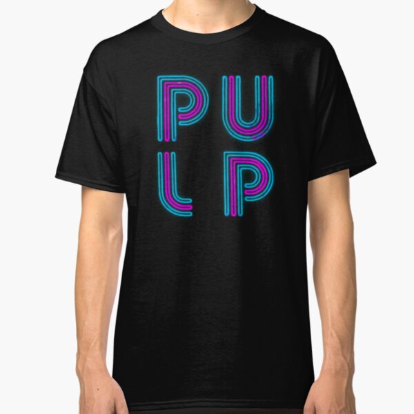 Pulp - Neon Logo Classic T-Shirt