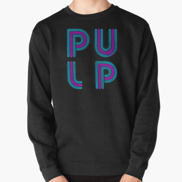 Pulp - Neon Logo Pullover Sweatshirt