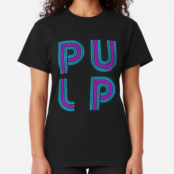 Pulp - Neon Logo Classic T-Shirt