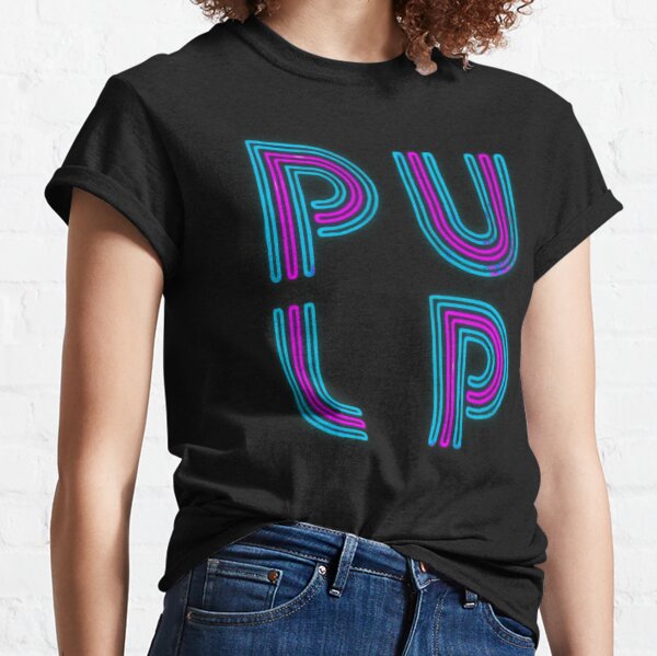 Pulp - Neon Logo Classic T-Shirt