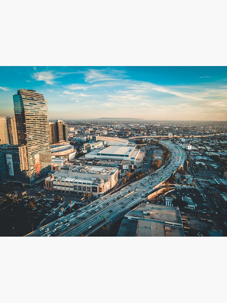 "Downtown Los Angeles, California Los Angeles Print Los Angeles Poster