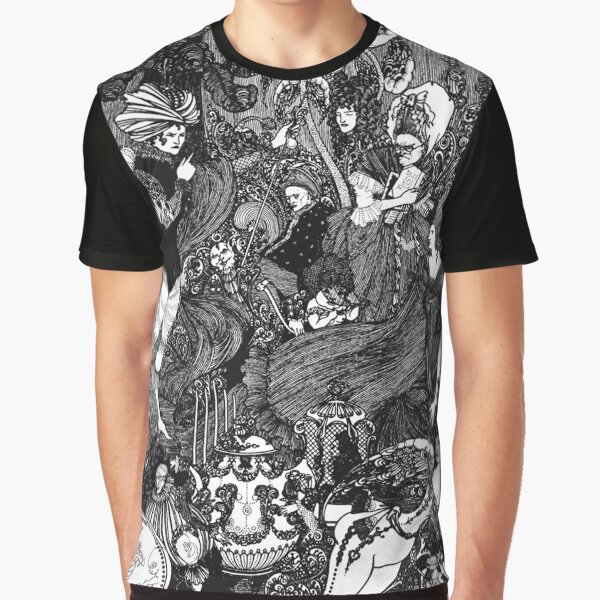 HD The Cave ; by Aubrey Beardsley (1896) Graphic T-Shirt