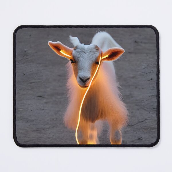 Item preview, Goat Chillen on the Moon designed and sold by winterswinner.
