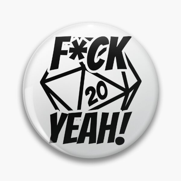 Item preview, F*ck Yeah D20 designed and sold by NightCritter.
