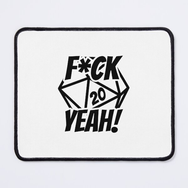 Item preview, F*ck Yeah D20 designed and sold by NightCritter.