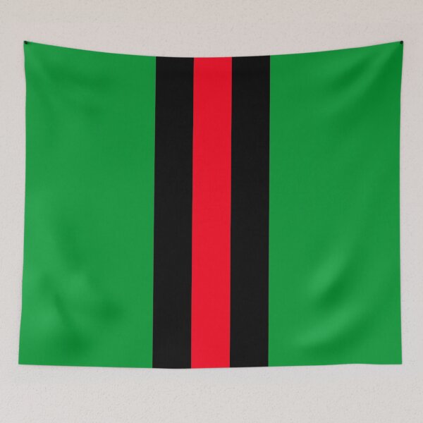 Item preview, Glentoran Green, Black, Red NFL Retro stripes designed and sold by Sporting Colour.