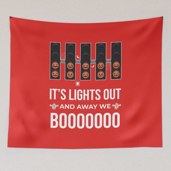 Item preview, Halloween Collection - It's Lights Out and Away We Booooo (Red BG) designed and sold by FilipeFerreira.