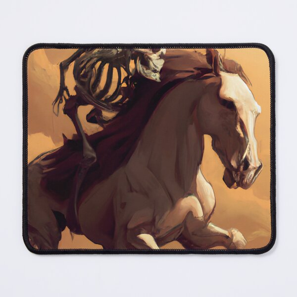 Item preview, Halloween skull riding a horse designed and sold by mehdi fergal.