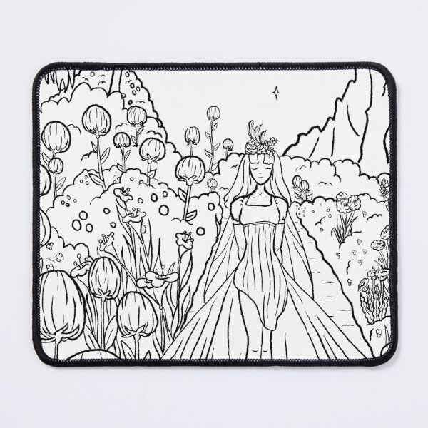 Item preview, Fairy Princess on a Night Stroll in the Garden designed and sold by Alaina Perry.