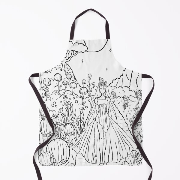 Item preview, Fairy Princess on a Night Stroll in the Garden designed and sold by Alaina Perry.