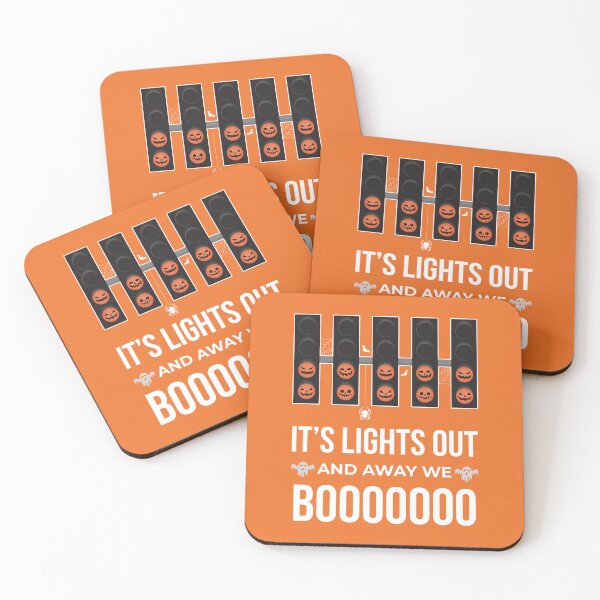Item preview, Halloween Collection - It's Lights Out and Away We Booooo (Orange BG) designed and sold by FilipeFerreira.
