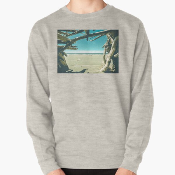 Beach Hut - Summer Time Blue Pullover Sweatshirt