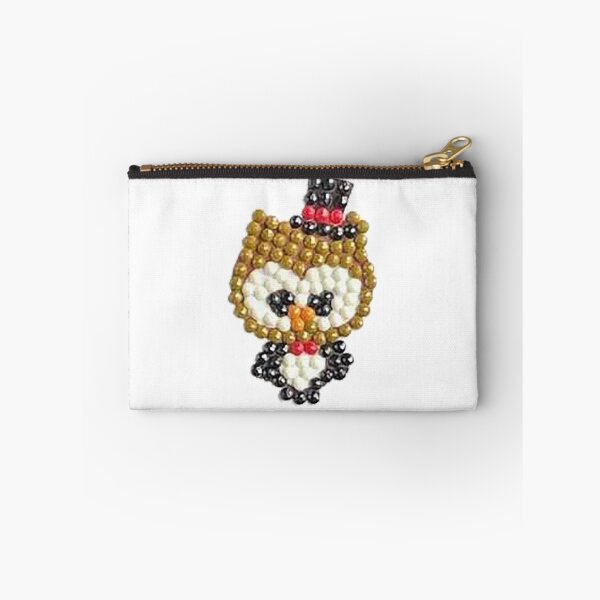 Item preview, Owl, funny owl, owl with hat, cross stich owl, beaded owl,  designed and sold by Nostrathomas66.