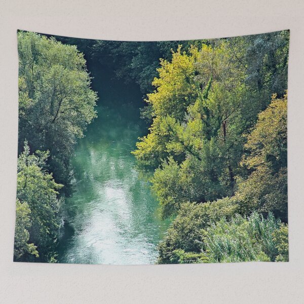 Item preview, River Trees Forest Landscape designed and sold by worldways.