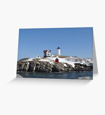 Nubble Light Greeting Card