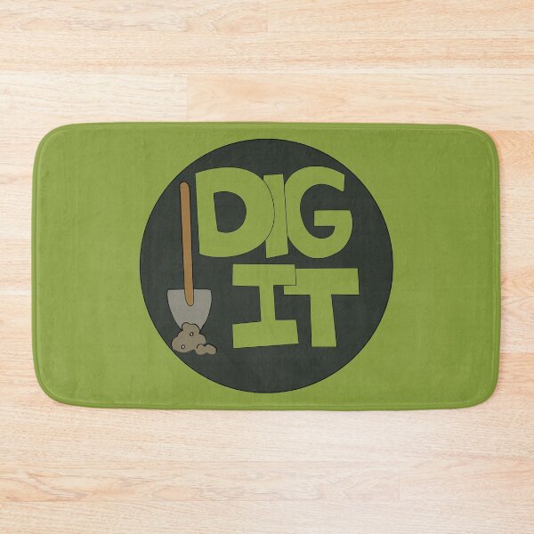 Item preview, Dig it Illustrated Funny Gardener Dirt Lover Badge designed and sold by AngelDawnDesign.