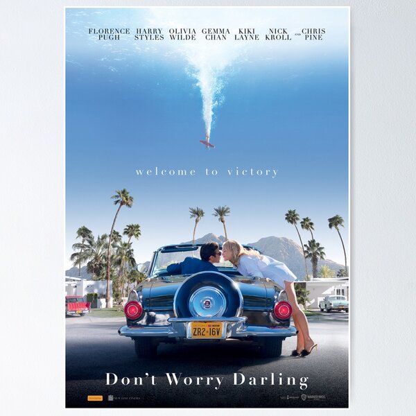 Item preview, australian don’t worry darling poster designed and sold by sensationvl.