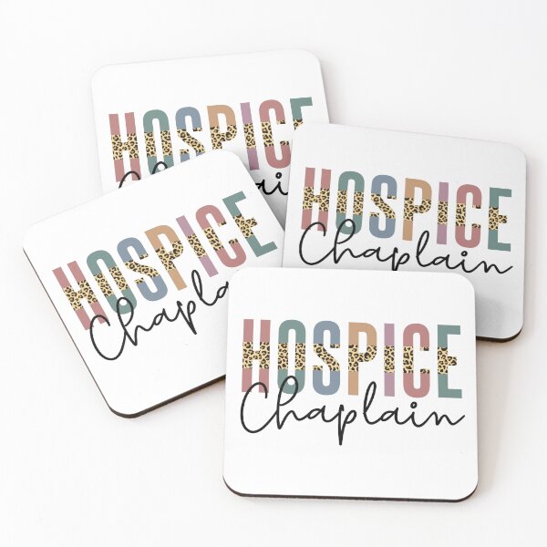Item preview, Hospice Chaplain Leopard Print Typography | Hospice Chaplain gifts | Hospice Care Hospice aide Gifts designed and sold by Violet Treasures.