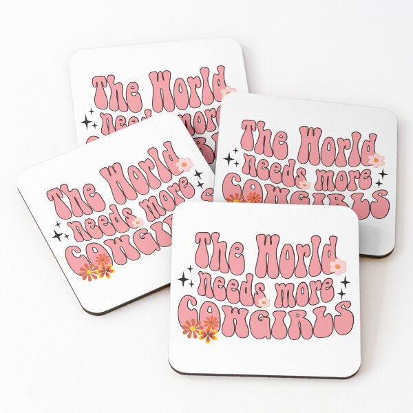 Item preview, Western Retro - The World Needs More Cowgirls In Pinks designed and sold by handsoftime2020.