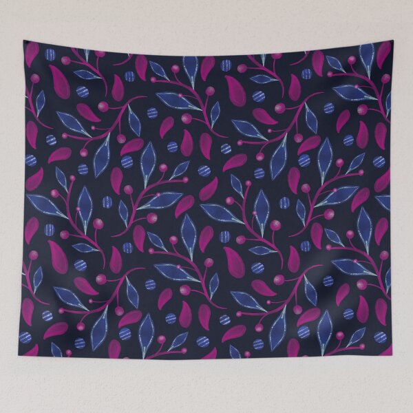 Item preview, Magical Bud - Dark Blue designed and sold by JaselviiStudio.