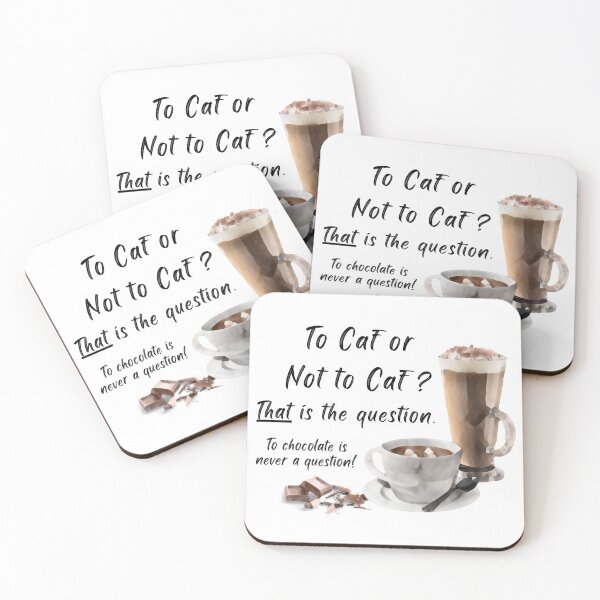 Item preview, To Caf or Not to Caf? designed and sold by BreezyBalloon.