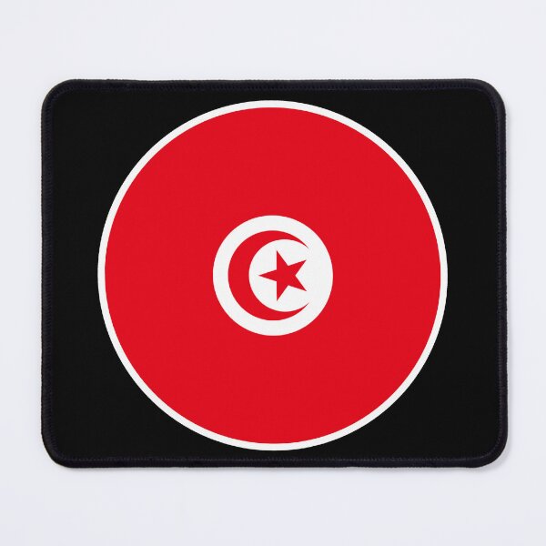 Item preview, TUNISIA FLAG (National Flag Of Tunisia) designed and sold by USEFULART-Shop.