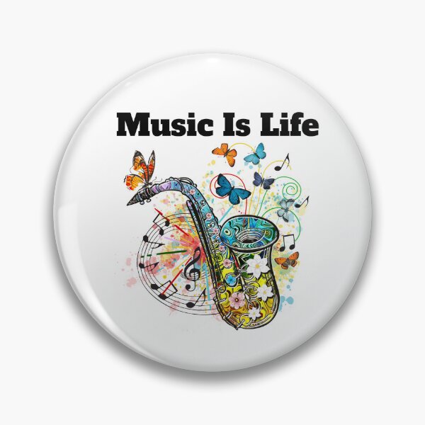 Item preview, Playing Saxophone.  Music is Life. designed and sold by Marvett-World.