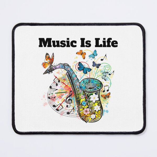 Item preview, Playing Saxophone.  Music is Life. designed and sold by Marvett-World.