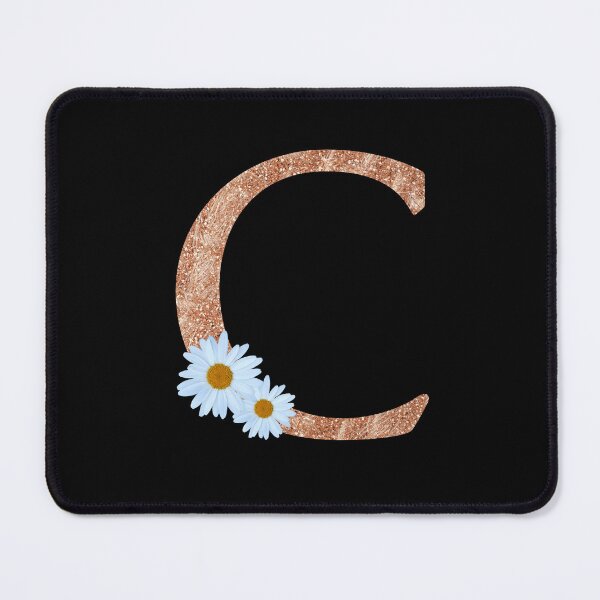 Item preview, Floral Shine Letter C, Educational Sticker, designed and sold by saimzgraphics.