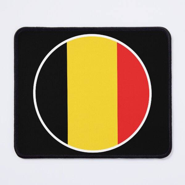 Item preview, BELGIUM FLAG (National Flag Of Belgium) designed and sold by USEFULART-Shop.