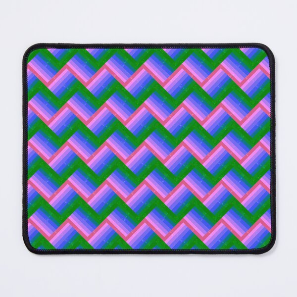 Item preview, Zig-Zag - Green Red designed and sold by JaselviiStudio.