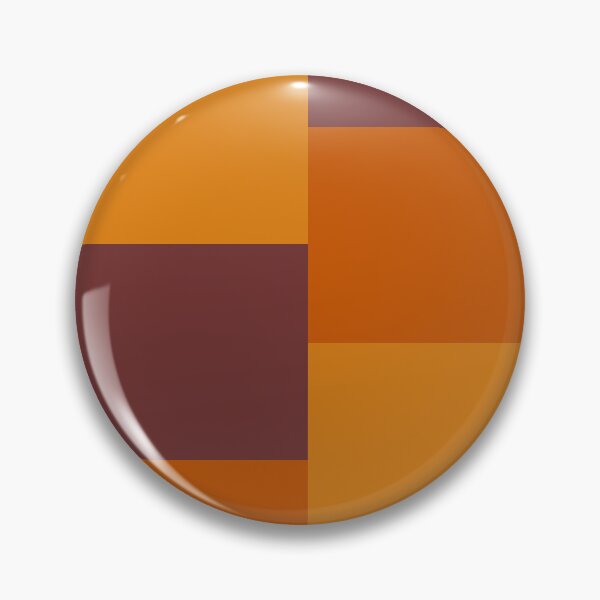Item preview, Orange color block rectangles pattern designed and sold by 247vibes.